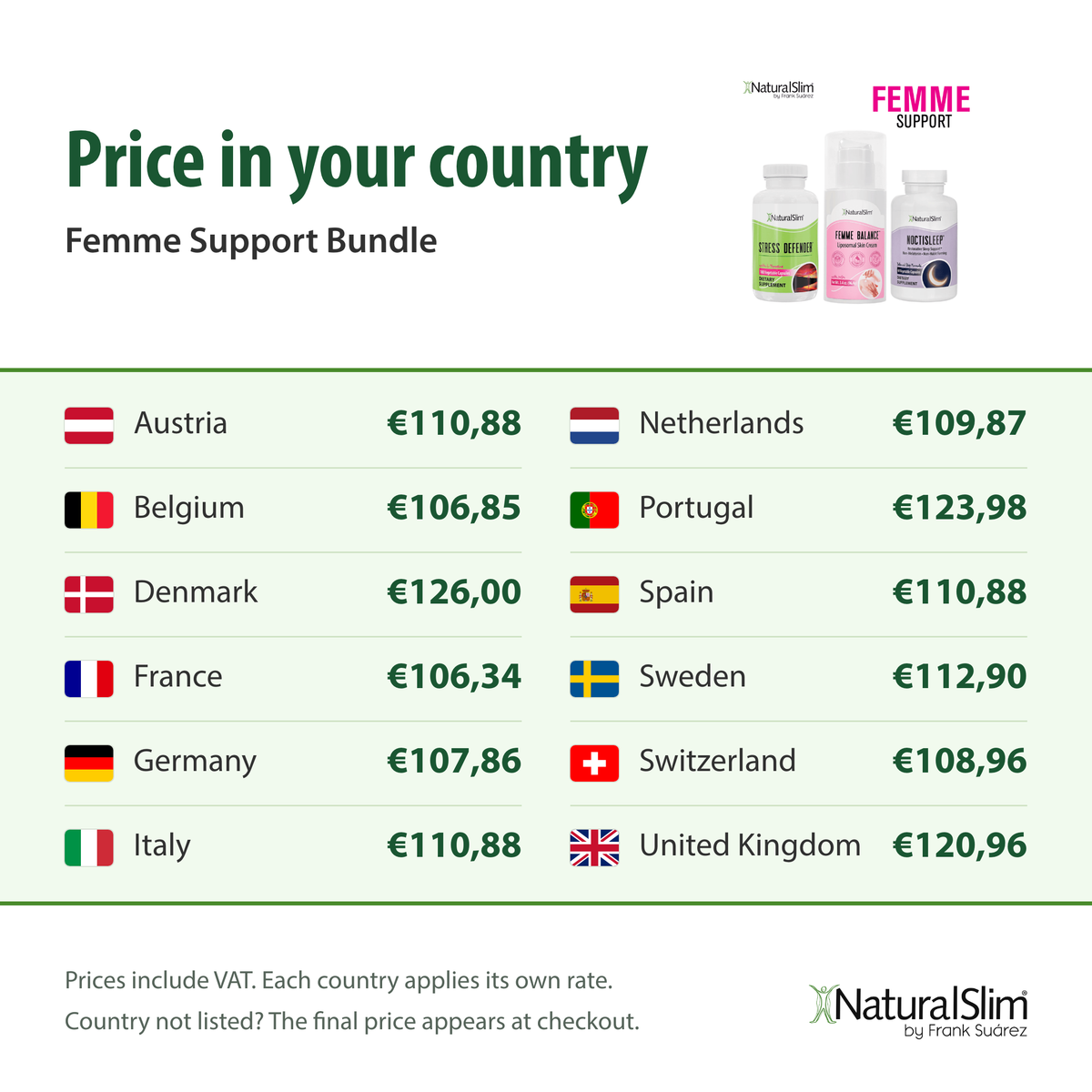 Price in your country: Femme Support Bundle
