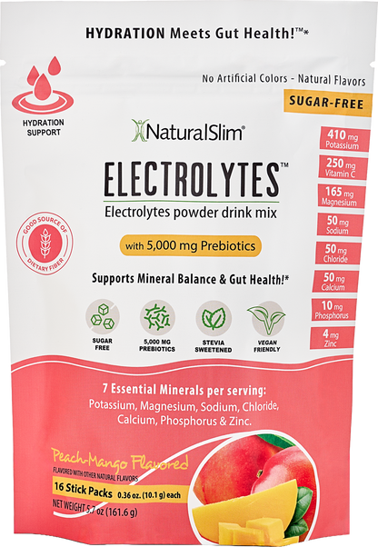NaturalSlim Electrolytes™ Peach-Mango