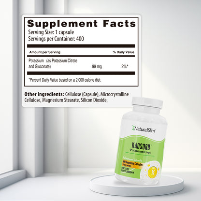 Kadsorb Potassium™ 400 Caps
