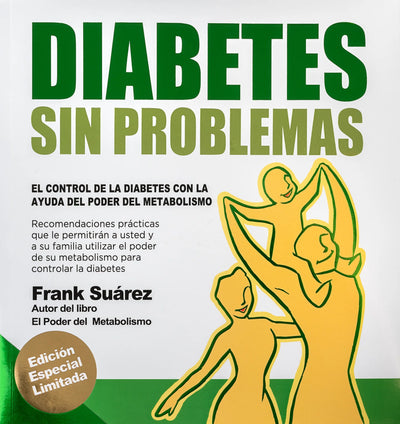 Libro Diabetes Sin Problemas Version Profesional Limitada de Frank Suárez - book cover