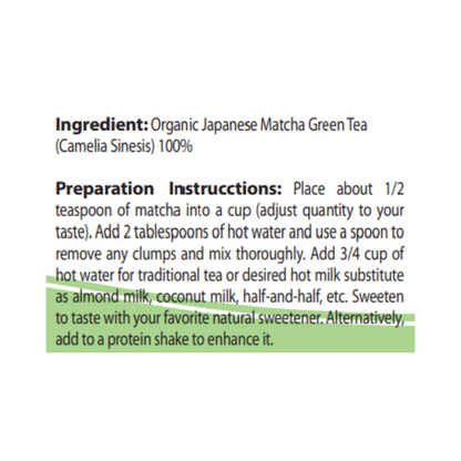 Metabolic Matcha® en NaturalSlim® Dubbele wand glazen beker