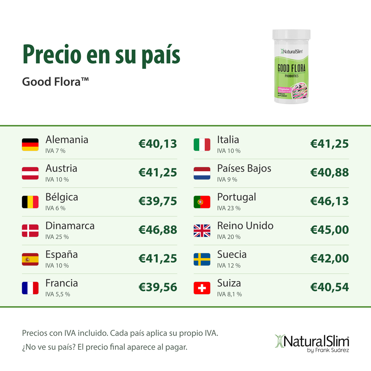 Precio en su país: Good Flora™